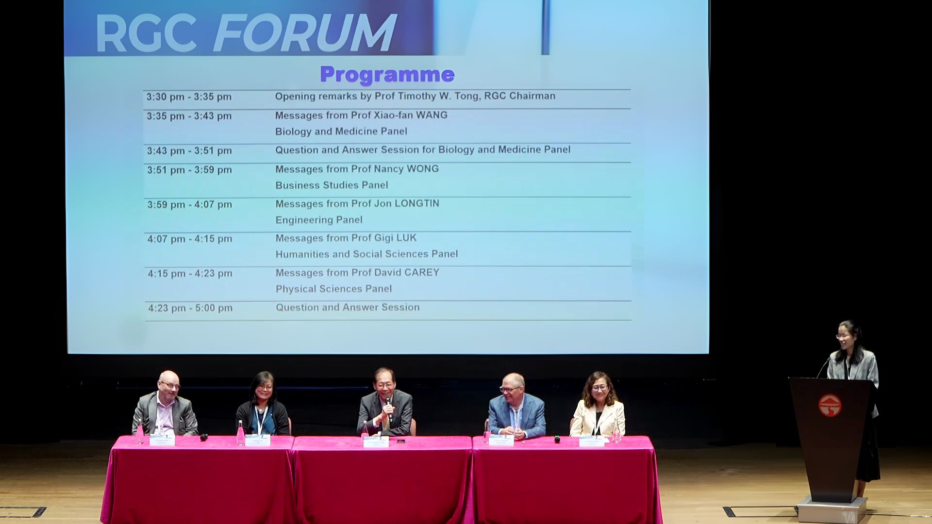 Question and Answer Session
