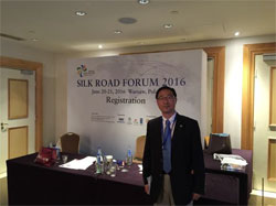 RGC Public Lectures - Belt and Road (Second Session - Photo 1) - Professor Xiangdong Wei attended a major forum on belt-and-road in Poland in summer 2016