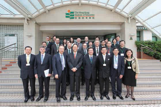 UGC members' visit to HKIEd in 2010